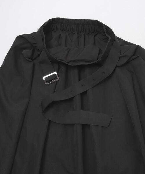 URBAN RESEARCH ROSSO WOMEN（アーバンリサーチ　ロッソ）の「『WEB限定』ベルテッドタックギャザーフレアスカート（スカート・レディース・ブラック/グレー系その他・FREE）」の14枚目の写真