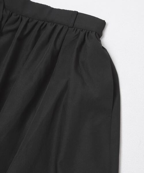 URBAN RESEARCH ROSSO WOMEN（アーバンリサーチ　ロッソ）の「『WEB限定』ベルテッドタックギャザーフレアスカート（スカート・レディース・ブラック/グレー系その他・FREE）」の15枚目の写真