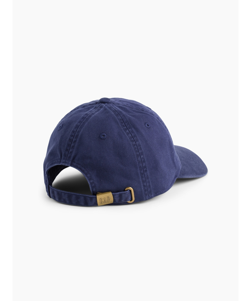 GAP(ギャップ)の「GAPロゴ デニム ベースボールキャップ(ハット・メンズ・ネイビー・ONE SIZE)」の2枚目の写真