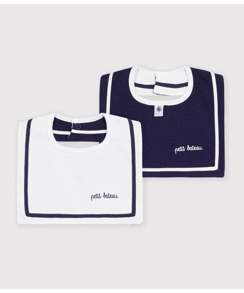 リバーシブルスタイ（スタイ/よだれかけ）｜PETIT BATEAU（プチバトー