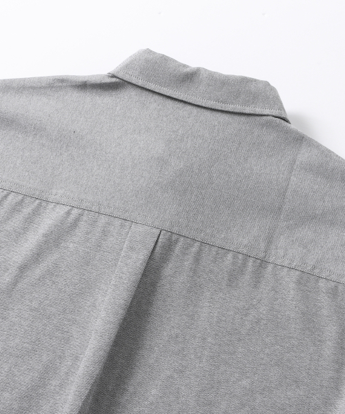 ADHOC（アドホック）の「男性ベーシックワンポケットオックスフォードシャツ(GREY)(HB8LS40)（シャツ/ブラウス・メンズ・その他・105/100/95/110）」の6枚目の写真