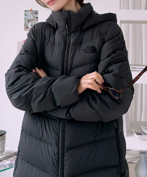 THE NORTH FACE(ザノースフェイス)の「◇THE NORTH FACE◇ WHITE LABEL 正規品/W'S スーパーフレックス ハイブリッド ダウンパーカー H W'S SUPERFLEX HYBRID DOWN PARKA H(ダウンジャケット/コート・レディース・ブラック/ダークグレー・M/XL/L)」の19枚目の写真