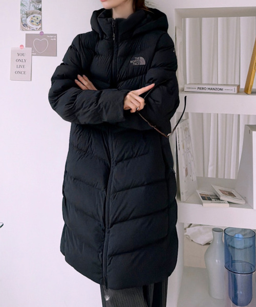 THE NORTH FACE(ザノースフェイス)の「◇THE NORTH FACE◇ WHITE LABEL 正規品/W'S スーパーフレックス ハイブリッド ダウンパーカー H W'S SUPERFLEX HYBRID DOWN PARKA H(ダウンジャケット/コート・レディース・ブラック/ダークグレー・M/XL/L)」の3枚目の写真