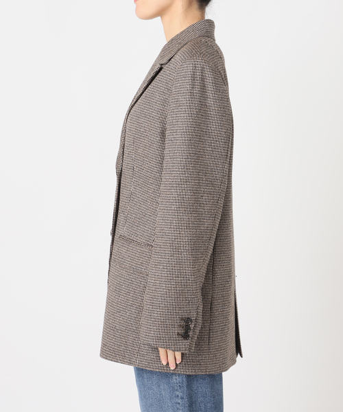 journal standard L'essage(ジャーナルスタンダードレサージュ)の「千鳥チェックジャケット(テーラードジャケット・レディース・ウッド・38/36)」の9枚目の写真