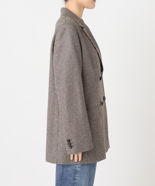 journal standard L'essage(ジャーナルスタンダードレサージュ)の「千鳥チェックジャケット(テーラードジャケット・レディース・ウッド・38/36)」の11枚目の写真