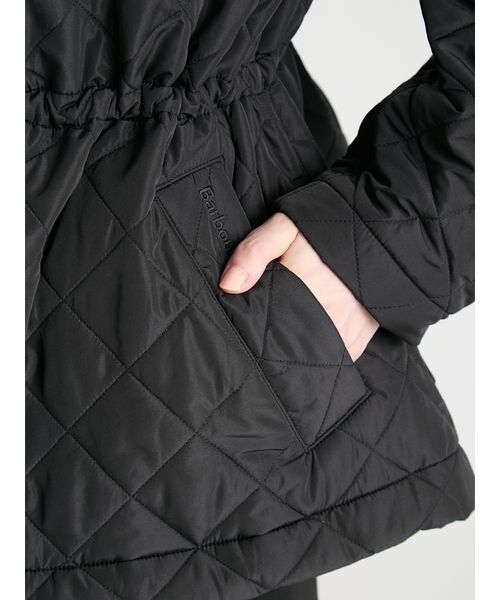 CELFORD(セルフォード)の「【Barbour Exclusive CELFORD】キルティングコート(ピーコート・レディース・アイボリー/ピンクベージュ/ブラック・36/38)」の15枚目の写真