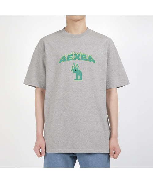 AEXEA(アクシー)の「グリーンテック 半袖Tシャツ E04BRD_ABX10212(Tシャツ/カットソー・メンズ・ブラック/ホワイト/ブルー/グレー系その他・S/L/M/XL)」の1枚目の写真