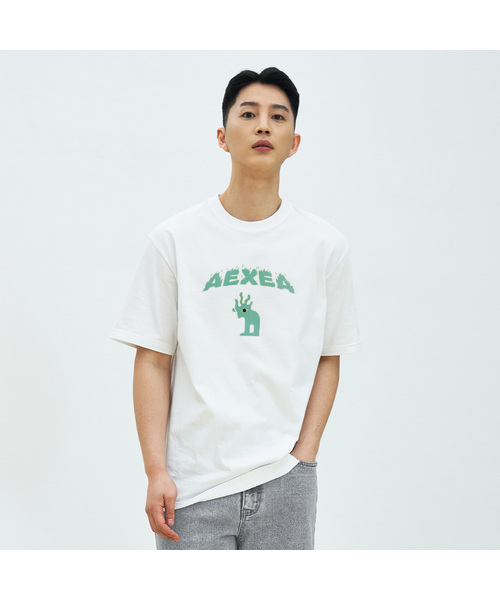 AEXEA(アクシー)の「グリーンテック 半袖Tシャツ E04BRD_ABX10212(Tシャツ/カットソー・メンズ・ブラック/ホワイト/ブルー/グレー系その他・S/L/M/XL)」の2枚目の写真