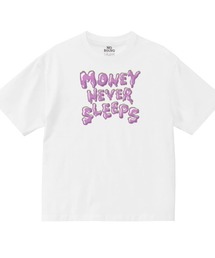NOBOUND(ノーバウンド) 半袖Tシャツ メッセージ ロゴ プリント ボックスシルエット トップス カットソー メンズ ユニセックス