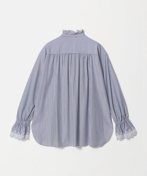 UNITED ARROWS(ユナイテッドアローズ)の「エンブロイダリー スタンドフリル シャツ(シャツ/ブラウス・レディース・その他7/オフホワイト/その他1・FREE)」の17枚目の写真