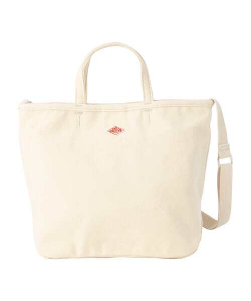 DANTON(ダントン)の「ORSAY MOYEN - Cotton Canvas 2-Way Bag(トートバッグ・レディース・ブラウン/アイボリー/レッド/ブルー/ブラック・-)」の2枚目の写真