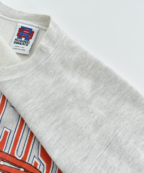 VINTAGE（ヴィンテージ）の「【USED】90’s RUGGED SWEATS "SYRACUSE BASKETBALL" リバースタイプ スウェット（スウェット・メンズ・グレー・LARGE）」の5枚目の写真