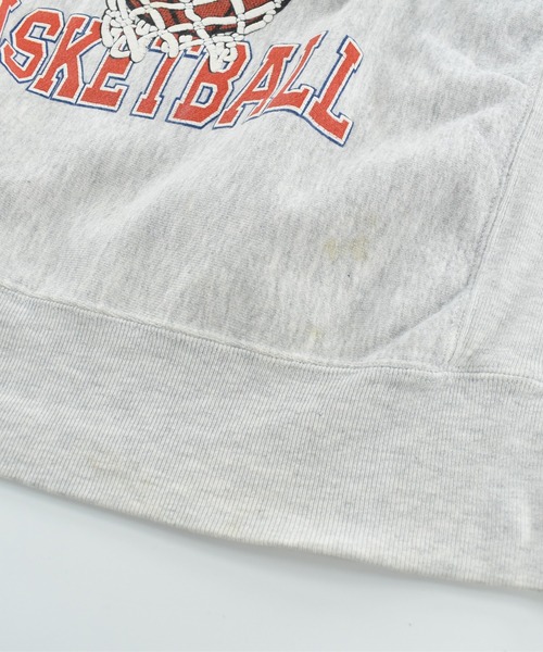 VINTAGE（ヴィンテージ）の「【USED】90’s RUGGED SWEATS "SYRACUSE BASKETBALL" リバースタイプ スウェット（スウェット・メンズ・グレー・LARGE）」の9枚目の写真
