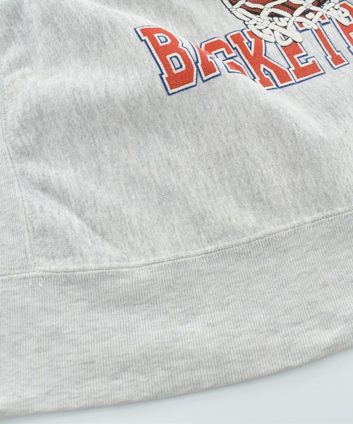 VINTAGE（ヴィンテージ）の「【USED】90’s RUGGED SWEATS "SYRACUSE BASKETBALL" リバースタイプ スウェット（スウェット・メンズ・グレー・LARGE）」の8枚目の写真
