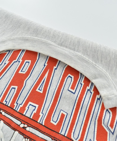 VINTAGE（ヴィンテージ）の「【USED】90’s RUGGED SWEATS "SYRACUSE BASKETBALL" リバースタイプ スウェット（スウェット・メンズ・グレー・LARGE）」の16枚目の写真