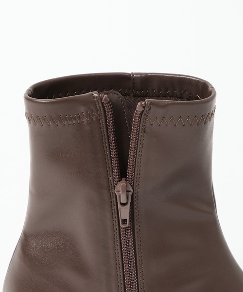 Andemiu（アンデミュウ）の「ストレッチショートブーツ/1063783（ブーツ・レディース・ブラック/ブラウン・MEDIUM/LARGE）」の13枚目の写真