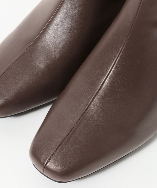 Andemiu（アンデミュウ）の「ストレッチショートブーツ/1063783（ブーツ・レディース・ブラック/ブラウン・MEDIUM/LARGE）」の15枚目の写真