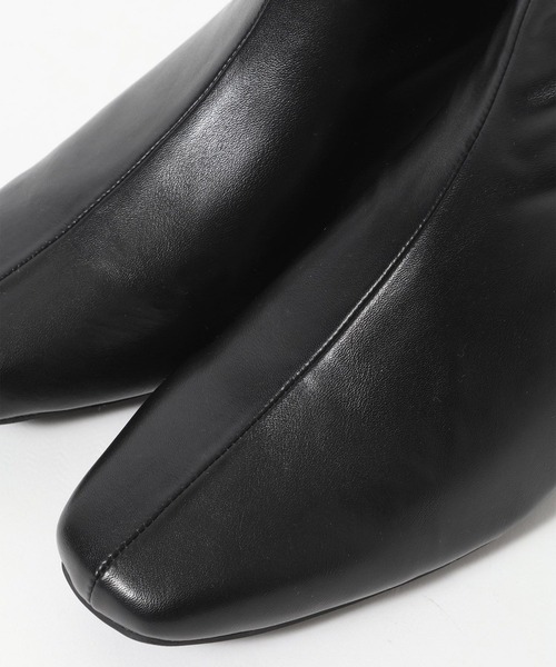 Andemiu（アンデミュウ）の「ストレッチショートブーツ/1063783（ブーツ・レディース・ブラック/ブラウン・MEDIUM/LARGE）」の16枚目の写真