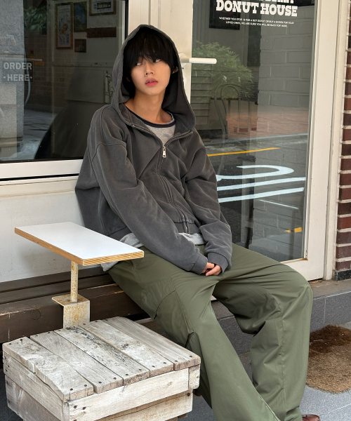 SIGNATURE（シグネチャ）の「ハーフバンディングカーブドカーゴパンツ[カーキ]（その他パンツ・レディース・その他・MEDIUM/LARGE）」の5枚目の写真