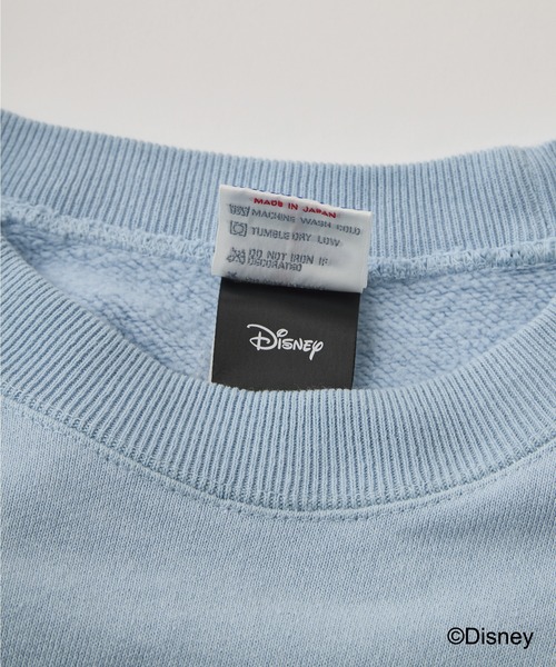 WALLA WALLA SPORT(ワラワラスポーツ)の「【WALLA WALLA SPORT/ワラワラスポーツ】PRINTED CREW SWEAT /MICKEY MOUSE(Tシャツ/カットソー・メンズ・スミクロ/スカイブルー・MEDIUM/LARGE/X-LARGE)」の5枚目の写真