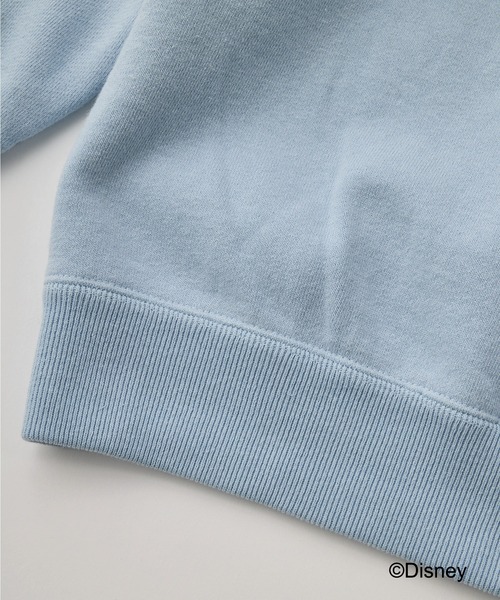 WALLA WALLA SPORT(ワラワラスポーツ)の「【WALLA WALLA SPORT/ワラワラスポーツ】PRINTED CREW SWEAT /MICKEY MOUSE(Tシャツ/カットソー・メンズ・スミクロ/スカイブルー・MEDIUM/LARGE/X-LARGE)」の7枚目の写真