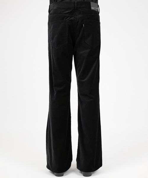 LAD MUSICIAN(ラッドミュージシャン)の「COTTON VELVETEEN FLARE PANTS(その他パンツ・メンズ・ブラック・46/44/42)」の4枚目の写真