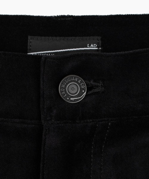 LAD MUSICIAN(ラッドミュージシャン)の「COTTON VELVETEEN FLARE PANTS(その他パンツ・メンズ・ブラック・46/44/42)」の5枚目の写真