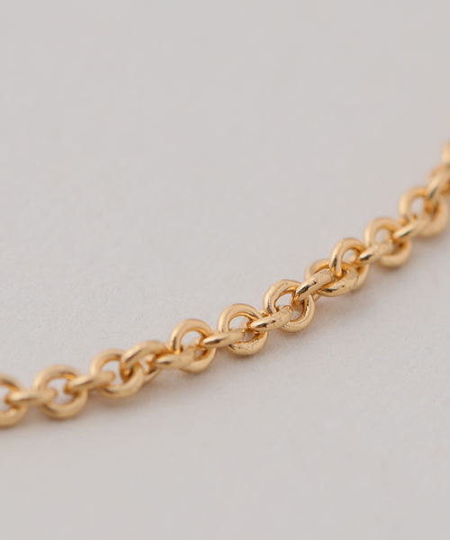 VERMEIL par iena(ヴェルメイユパーイエナ)の「JOSEPHINE STUDIO ジョセフィン・ストゥディオ Anker Chain Plated 1,5 80cm(ネックレス・レディース・ゴールド・FREE)」の4枚目の写真