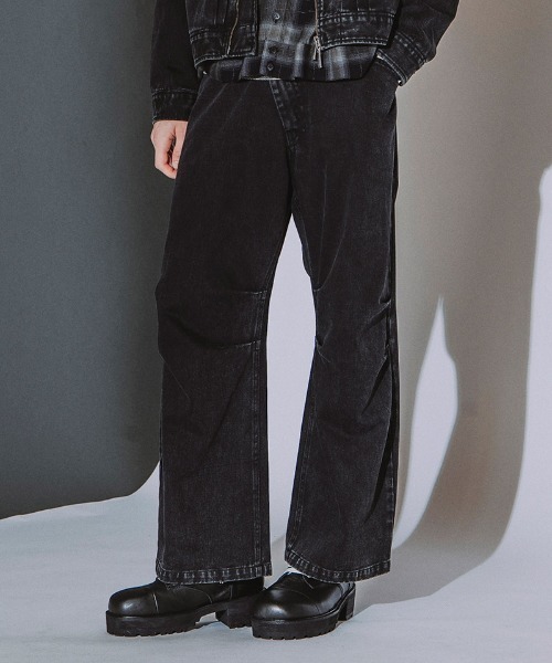 NO ID.（ノーアイディ）の「mp15503- ﾊﾞｲｱｽﾌﾛﾝﾄｺｸｰﾝPT パンツ(859006-582P)（その他パンツ・メンズ・グレー/ブラック/ホワイト・2/1）」の16枚目の写真