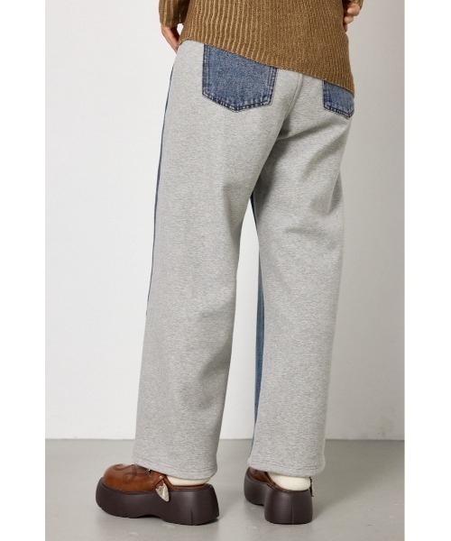 RODEO CROWNS WIDE BOWL(ロデオクラウンズワイドボウル)の「DENIM COMBO PANTS(デニムパンツ・レディース・ブルー系その他/ブルー/ブラック・SMALL/MEDIUM)」の17枚目の写真