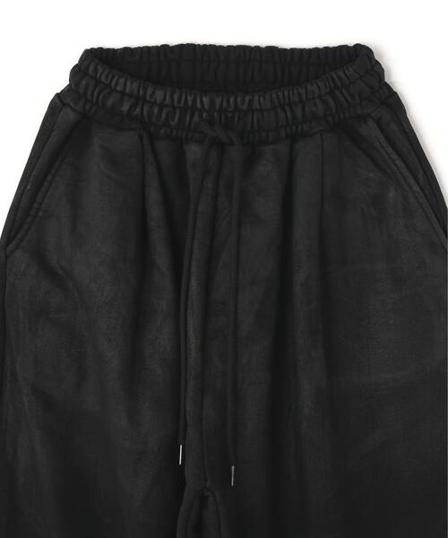 SIS（エスアイエス）の「SIS/エスアイエス/COATING SWEAT PANTS（スウェットパンツ・レディース・ブラック・F）」の3枚目の写真