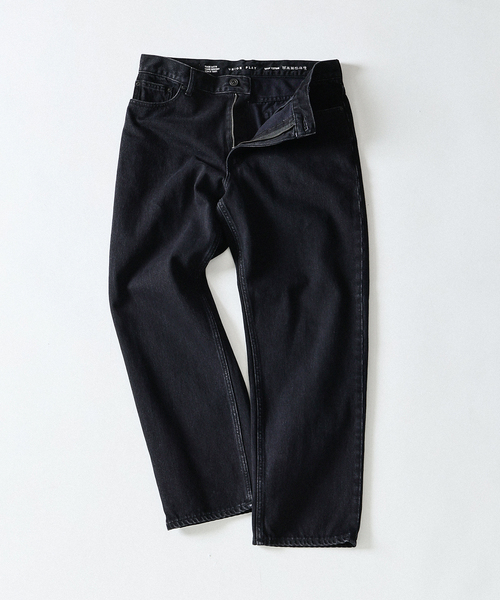 B.C STOCK(ベーセーストック)の「SLIM TAPERED JEANS(デニムパンツ・メンズ・ネイビー/ブラック・LARGE/MEDIUM/X-LARGE)」の1枚目の写真
