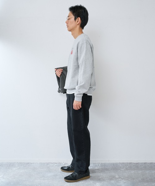 B.C STOCK(ベーセーストック)の「SLIM TAPERED JEANS(デニムパンツ・メンズ・ネイビー/ブラック・LARGE/MEDIUM/X-LARGE)」の4枚目の写真