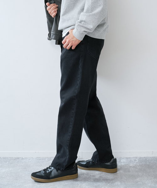 B.C STOCK(ベーセーストック)の「SLIM TAPERED JEANS(デニムパンツ・メンズ・ネイビー/ブラック・LARGE/MEDIUM/X-LARGE)」の8枚目の写真