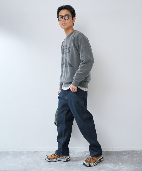 B.C STOCK(ベーセーストック)の「SLIM TAPERED JEANS(デニムパンツ・メンズ・ネイビー/ブラック・LARGE/MEDIUM/X-LARGE)」の11枚目の写真