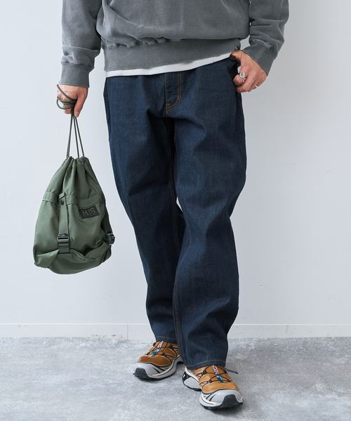 B.C STOCK(ベーセーストック)の「SLIM TAPERED JEANS(デニムパンツ・メンズ・ネイビー/ブラック・LARGE/MEDIUM/X-LARGE)」の13枚目の写真