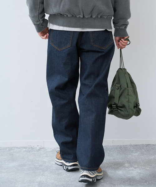 B.C STOCK(ベーセーストック)の「SLIM TAPERED JEANS(デニムパンツ・メンズ・ネイビー/ブラック・LARGE/MEDIUM/X-LARGE)」の15枚目の写真