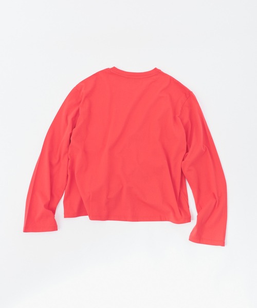 TRICOMER(トリコメル)の「【 TRICOMER / トリコメル 】BONNE CHANCE / A tableシリーズ Tシャツ(Tシャツ/カットソー・レディース・レッド・FREE)」の4枚目の写真