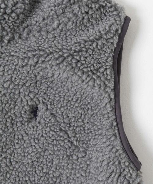 GYMPHLEX(ジムフレックス)の「GYMPHLEX BOA HOODED VEST(ダウンベスト・レディース・ライトグレー/アイボリー/ライトベージュ/ダークグレー・14)」の10枚目の写真