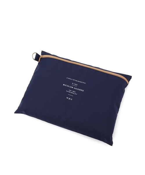 green label relaxing（グリーンレーベルリラクシング）の「CB バイカラーレインコート（レインコート/ポンチョ・レディース・ネイビー・FREE）」の18枚目の写真