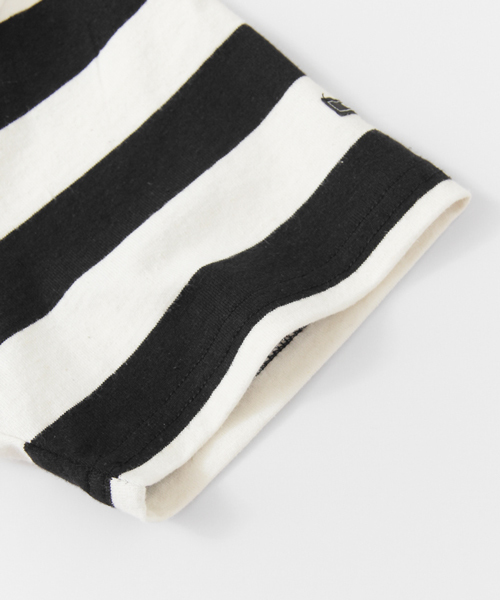 URBAN RESEARCH DOORS MENS（アーバンリサーチ ドアーズ メンズ）の「DOORS Hemp Cotton Border Tee（Tシャツ/カットソー・メンズ・グレー/グリーン/ネイビー/オレンジ/パープル/ブラック・38/40）」の9枚目の写真