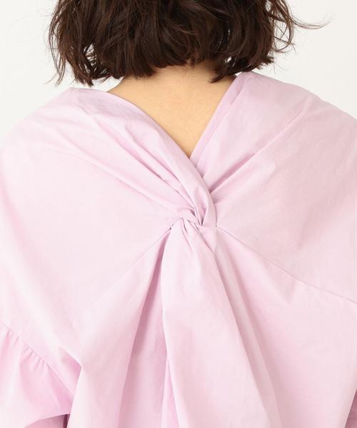 Another Edition(アナザーエディション)の「バックツイストブラウス ◆(シャツ/ブラウス・レディース・オフホワイト/ライラック・フリー)」の17枚目の写真