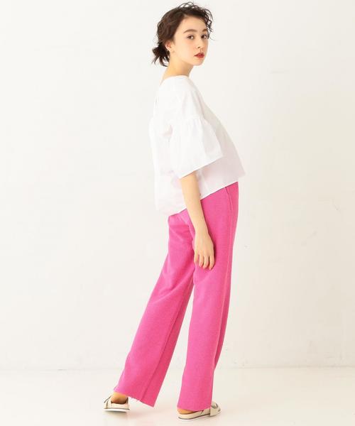 Another Edition(アナザーエディション)の「バックツイストブラウス ◆(シャツ/ブラウス・レディース・オフホワイト/ライラック・フリー)」の12枚目の写真