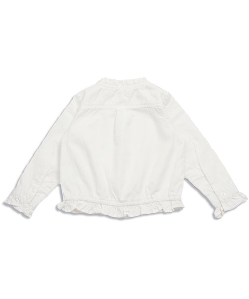 apres les cours(アプレレクール)の「フォーマルブラウス(シャツ/ブラウス・キッズ・オフホワイト/サックスブルー・120/140/100/110/130/90)」の5枚目の写真