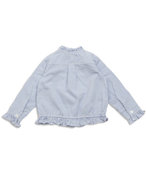 apres les cours(アプレレクール)の「フォーマルブラウス(シャツ/ブラウス・キッズ・オフホワイト/サックスブルー・120/140/100/110/130/90)」の6枚目の写真
