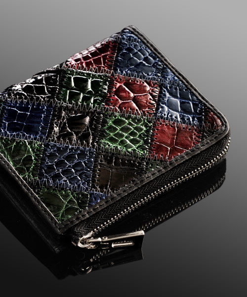 クロコダイルレザーミニ財布（財布）｜sankyo shokai（サンキョウ
