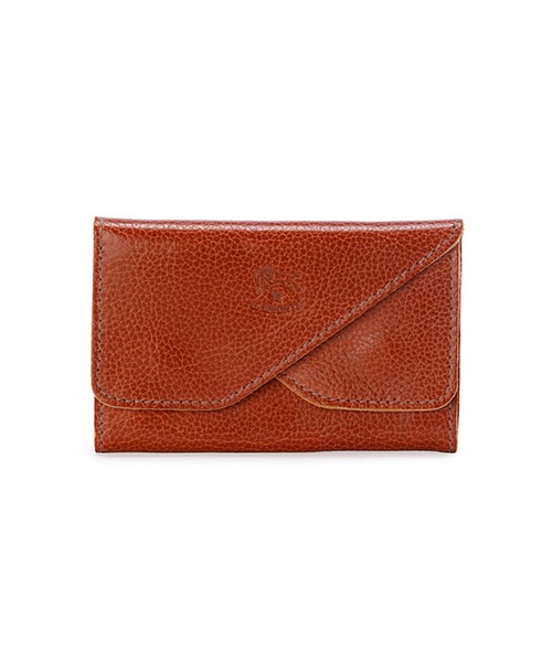 IL BISONTE（イルビゾンテ）の「IL BISONTE / ORIGINAL LEATHER / CARD CASE（名刺入れ・レディース・ダークブラウン/ブラック/ネイビー/レッド/オリーブ/カーキ/レンガ/オレンジ/グリーン/ライトブラウン/ダークグレー/ナチュラル/ホワイト・FREE）」の12枚目の写真