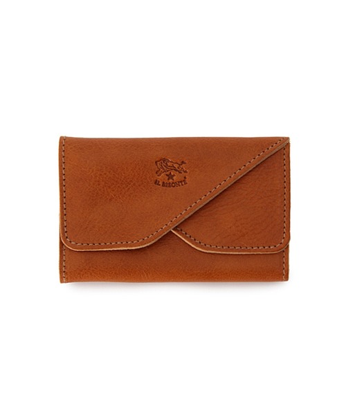 IL BISONTE（イルビゾンテ）の「IL BISONTE / ORIGINAL LEATHER / CARD CASE（名刺入れ・レディース・ダークブラウン/ブラック/ネイビー/レッド/オリーブ/カーキ/レンガ/オレンジ/グリーン/ライトブラウン/ダークグレー/ナチュラル/ホワイト・FREE）」の6枚目の写真