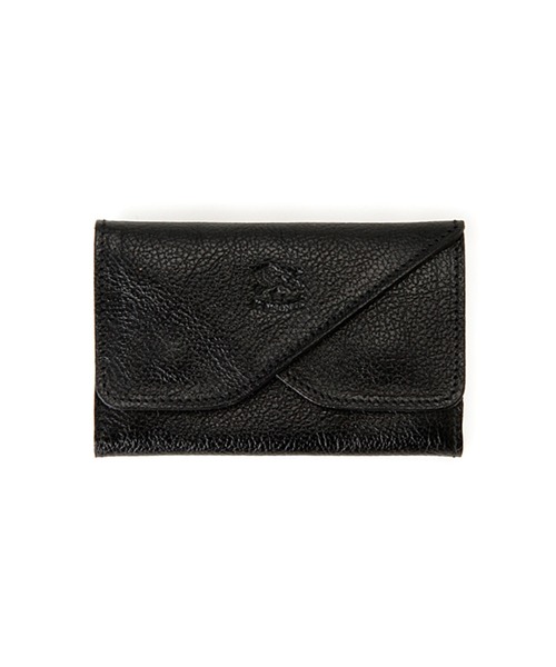 IL BISONTE（イルビゾンテ）の「IL BISONTE / ORIGINAL LEATHER / CARD CASE（名刺入れ・レディース・ダークブラウン/ブラック/ネイビー/レッド/オリーブ/カーキ/レンガ/オレンジ/グリーン/ライトブラウン/ダークグレー/ナチュラル/ホワイト・FREE）」の3枚目の写真