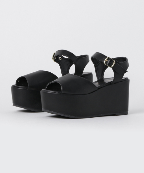 WEGO（ウィゴー）の「WEGO/厚底サンダル（サンダル・レディース・ホワイト/シルバー/ピンク/ブラック・MEDIUM/LARGE）」の13枚目の写真